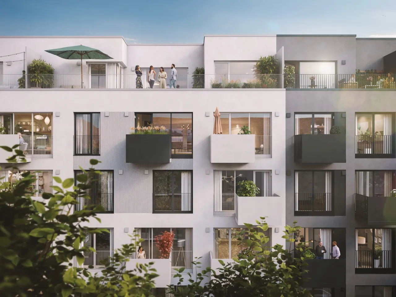 Fassade – Hey Charlottenburg | Passagen House - Wernigeroder Straße 2b, 10589 Berlin, 10589 Berlin-Charlottenburg